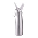 SATURATOR DO BITEJ ŚMIETANY- QUICK CREAM WHIPPER KA-01 A SREBRNY 0,5 LITRA NA NABOJE N2O