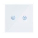 SMART WYŁĄCZNIK ŚWIATŁA WIFI podwójny biały ART oem