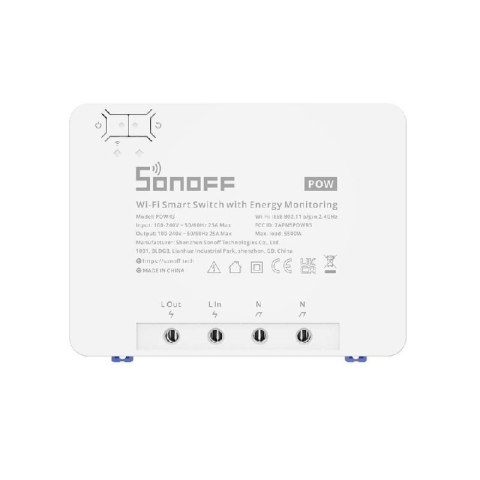 Przełącznik SONOFF POWR3 Wi-Fi z pomiarem energii