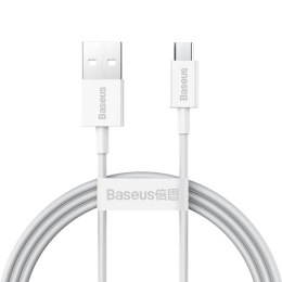 Kabel USB do micro USB Baseus Superior Series, 2A, 1m (biały)