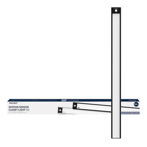 Lampka do szafy z czujnikiem ruchu Yeelight Closet Light 60cm (Czarny) 2700K