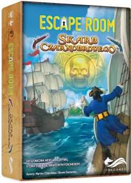 GRA ESCAPE ROOM. SKARB CZARNOBRODEGO - FOX GAMES