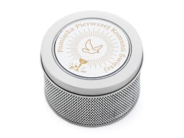 Prezentowe pudełko na zegarek - PUSZKA PAMIĄTKA PIERWSZEJ KOMUNII