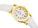 ZEGAREK KOMUNIJNY DZIECIĘCY PERFECT LP195-01 biały (zp812c) + BOX
