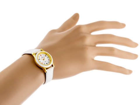 ZEGAREK KOMUNIJNY DZIECIĘCY PERFECT LP195-01 biały (zp812c) + BOX