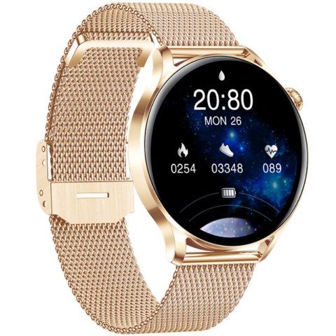 SMARTWATCH DAMSKI Rubicon RNCE81 - WYKONYWANIE POŁĄCZEŃ, PULSOKSYMETR (sr045b)
