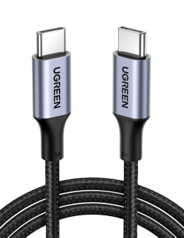 Kabel USB-C do USB-C UGREEN US316, 100W, 2m (czarny)