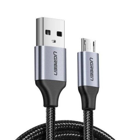 Kabel UGREEN US290 USB-A-micro USB 3m (czarny)