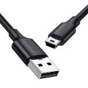 Kabel UGREEN US132 USB-A-mini USB 0.5m (czarny)