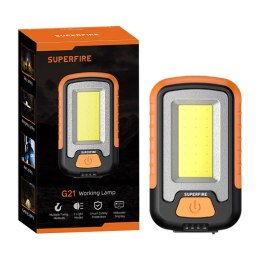 Latarka warsztatowa Superfire G21, 650lm, USB