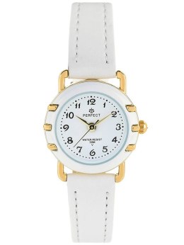 ZEGAREK KOMUNIJNY DZIECIĘCY PERFECT LP033-02 biały + BOX