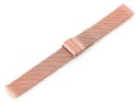 Bransoleta 302RG - siatka HQ - rosegold- 22mm