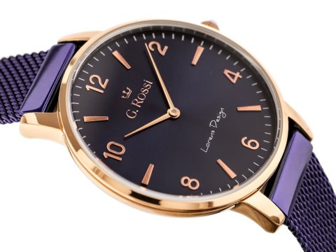 ZEGAREK G. ROSSI - 12177B2-7G3 (zg808h) + BOX