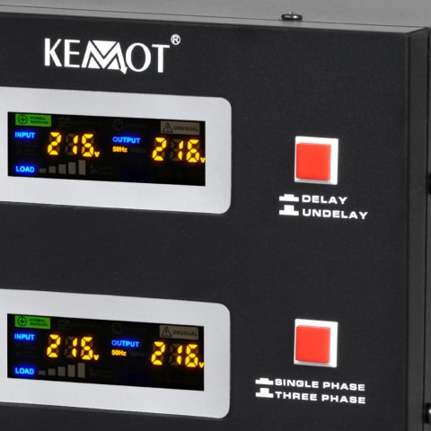 Automatyczny trójfazowy stabilizator napięcia KEMOT PROavr-20k