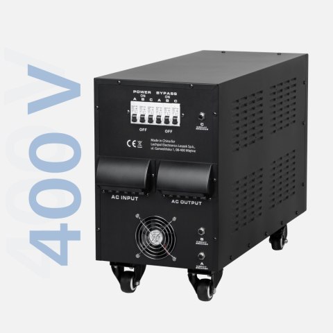 Automatyczny trójfazowy stabilizator napięcia KEMOT PROavr-25k