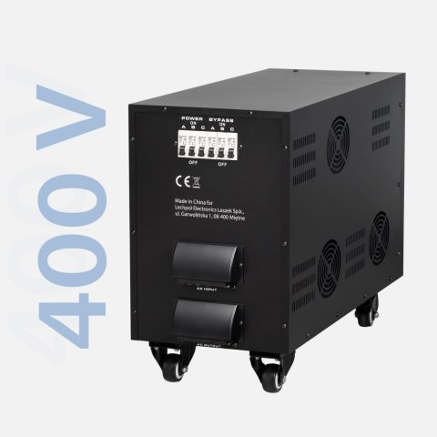 Automatyczny trójfazowy stabilizator napięcia KEMOT PROavr-30k