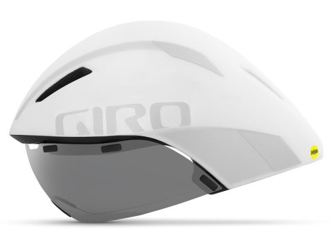 Kask czasowy GIRO AEROHEAD MIPS matte white silver roz. M (55-59 cm) (NEW 2025)