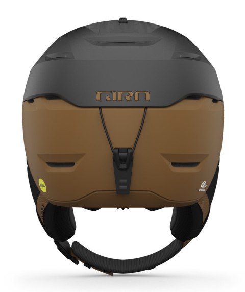 Kask zimowy GIRO TOR SPHERICAL metallic coal / tan roz. L (59-62.5cm) (NEW 2023/2024)