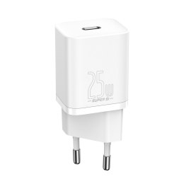 Ładowarka sieciowa BASEUS Super Si Quick Charger 25W (biała)