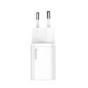 Ładowarka sieciowa BASEUS Super Si Quick Charger 25W (biała)