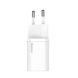 Ładowarka sieciowa BASEUS Super Si Quick Charger 25W (biała)