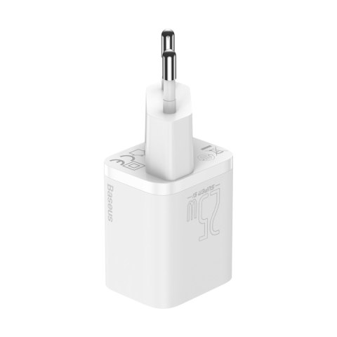 Ładowarka sieciowa BASEUS Super Si Quick Charger 25W (biała)