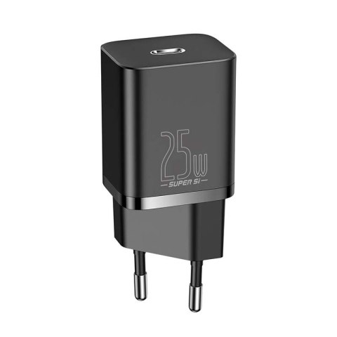 Ładowarka sieciowa BASEUS Super Si Quick Charger 25W 1xUSB-C (czarna)
