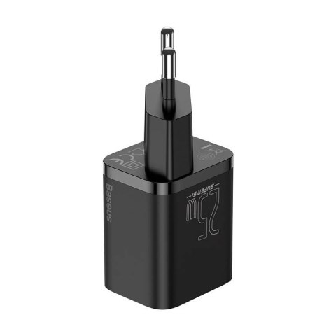 Ładowarka sieciowa BASEUS Super Si Quick Charger 25W 1xUSB-C (czarna)