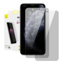 Szkło hartowane BASEUS do iPhone XS Max/11 Pro Max 0.3mm filtr prywatności 2szt.