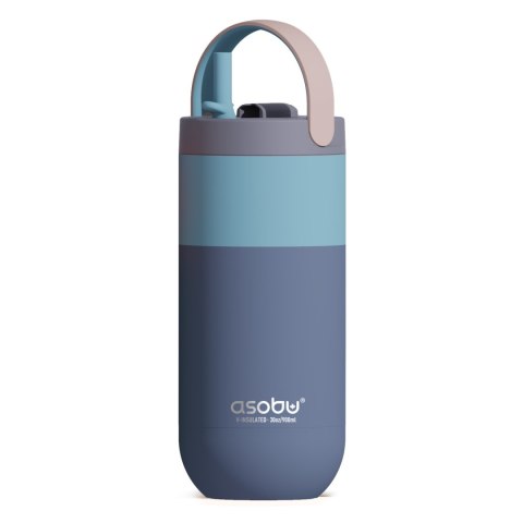 ASOBU butelka termiczna ORBIT PASTEL BLUE 900ml PURAMIC