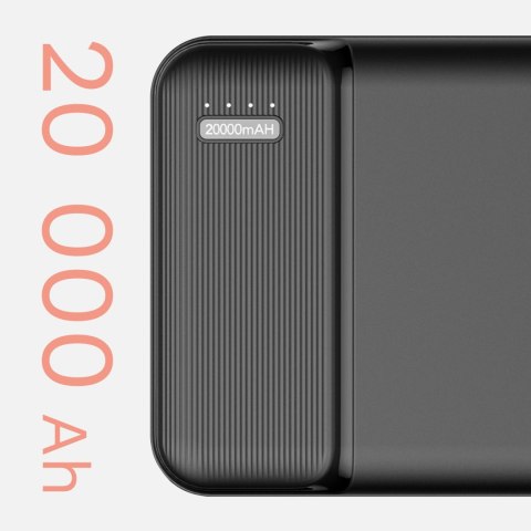 PowerBank Kruger&Matz 20000 mAh Li-pol z funkcją QC oraz PD