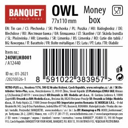 Puszka skarbonka Round Small OWL