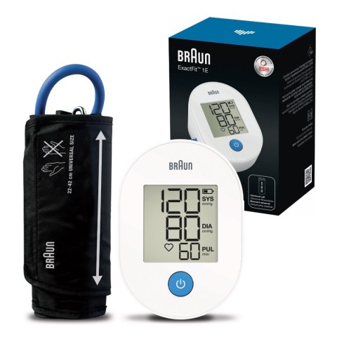 BRAUN EXACTFIT™ 1E BUA4000EU Ciśnieniomierz naramienny automatyczny z pamięcią