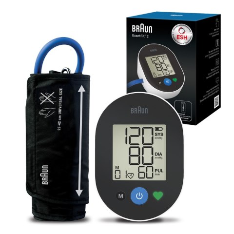 BRAUN EXACTFIT 2 BUA4050EU Ciśnieniomierz naramienny elektroniczny z pamięcią