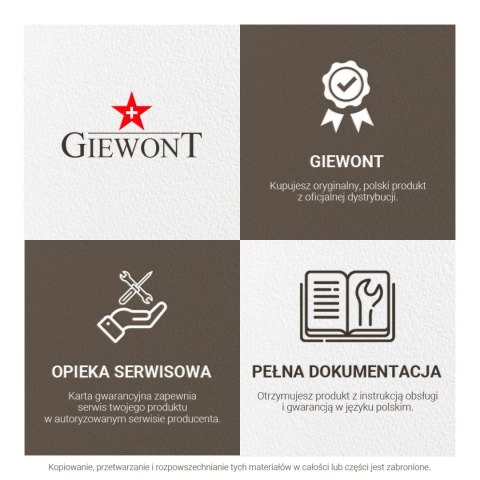 Smartwatch GIEWONT Czarno Niebieski 2 Paski GW200-7