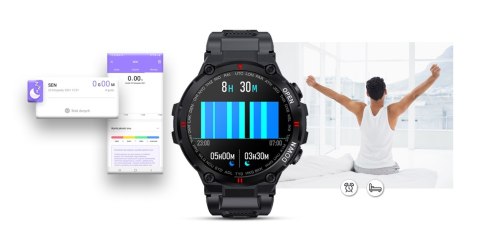 Smartwatch GIEWONT Czarny GW430-1