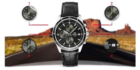 Zegarek Męski CASIO EDIFICE EFR-526L-1AVUEF + BOX