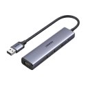Hub USB UGREEN CM473 5-portowy (szary)