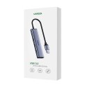 Hub USB UGREEN CM473 5-portowy (szary)