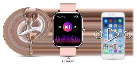 Smartwatch Giewont Różowy GW230-1 