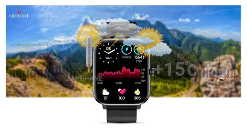 Smartwatch Giewont Czarny GW230-2