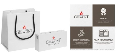 Smartwatch Giewont Czarny GW230-2