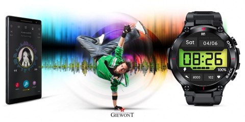 Smartwatch GIEWONT Pionier GPS GW460-1 - Carbon
