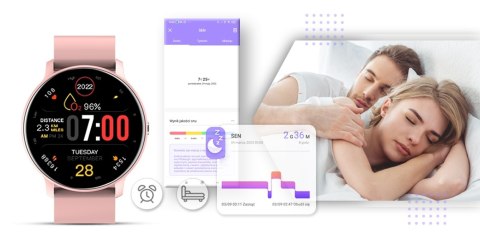 Smartwatch GIEWONT Różowy GW120-1