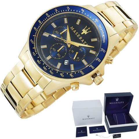 Zegarek Męski MASERATI Sfida R8873640008 + BOX