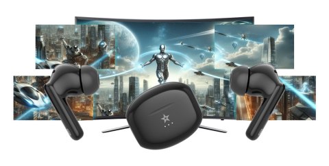 Słuchawki bezprzewodowe GIEWONT RealSound PRO ANC ENC GWS800-1 Czarne