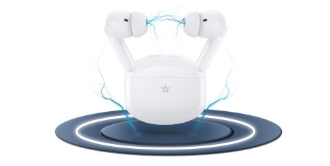 Słuchawki bezprzewodowe GIEWONT RealSound PRO ANC ENC GWS800-2 Białe