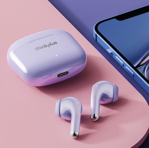 Słuchawki bezprzewodowe douszne LENOVO Thinkplus LivePods LP40 PRO Fioletowe