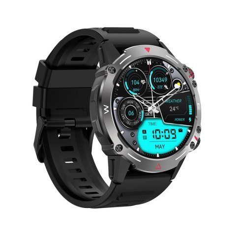 Smartwatch VELTORI VT110-1 Czarny Pasek Silikonowy