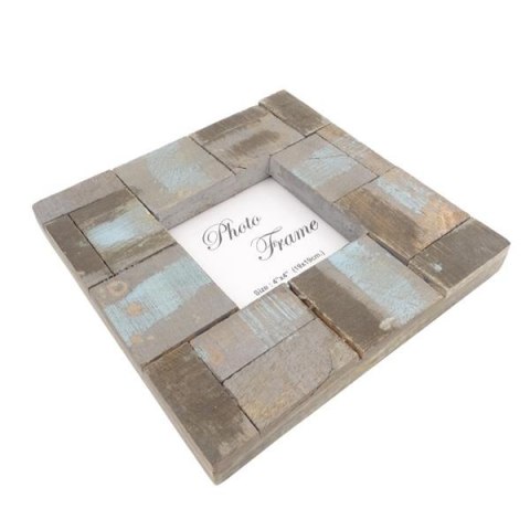 Drewniana ramka na zdjęcia 30350 mix - format zdjęcia 10x10cm